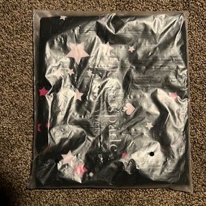 Kate Spade  Floating Stars  Canvas Tote Reusable Shopping Beach Bag Tote X-Large